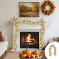 thumbnail image 1 of Fall Garland Fall Decorations for Home Thanksgiving Decor Fall Garland Maple Leaf Hanging Vines Garland Artificial Foliage Garland Thanksgiving Decor for Home Wedding Fireplace Party Christmas, 1 of 6