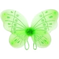 thumbnail image 3 of KAWELL Costume d'Halloween Vert pour Filles, Robe de Conte de Fées Princess avec Ailes d'Elf pour Cosplay Carnaval, 3 of 5