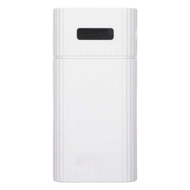 21700 Batterie Banque d'Alimentation, Chargeur de Batterie Fiable Protection 2 Sortie pour MP3 Noir, Blanc