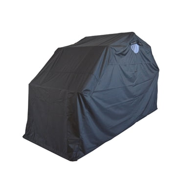 INTBUYING Large Motorcycle Shelter Widen Shed Cover Storage Tent Strong Safe Garage 135.8"*74.0"*74.8"