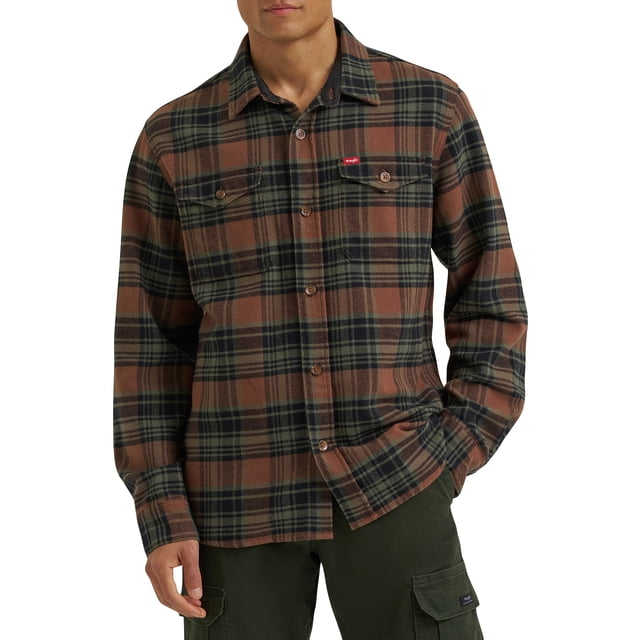 Veste-chemise en flanelle brossée Wrangler®