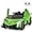 Green, variant on OLAKIDS 2 Seater Kids Ride on Car, 12V 4WD Licensed Lamborghini Veneno Powered Electric Vehicle with Hydraulic Doors, Rocking Mode, Adjustable Speeds, Remote Control, MP3, Headlight