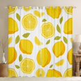 thumbnail image 1 of Erosebridal Rideaux Citron Fruit pour Salon, Rideaux et Draperies Botaniques Nature (52x84), Décoratif pour Chambre d'Enfants, 1 of 5