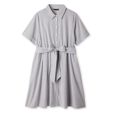 Lane Bryant Women'S Plus Shirt Midi Dress