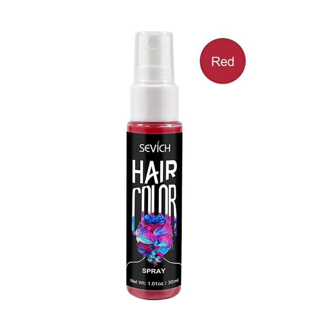 FcBaudy Quick Spray Party Hair 5 Color Hair Spray Instant Hair Color Style 30ml hair powders