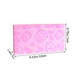 thumbnail image 2 of Bath Sponge PVA Body Exfoliating Sponge Shower Massager; Dead Skin Removing Handheld Shower Massager, Pink, 2 of 9
