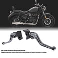 thumbnail image 3 of Aluminum Alloy Anodized Short Adjustable Brake Handle Levers Set Replacement for Classic Reborn 350 Ensure the Brake Clutch Levers Bend or Break in Collisions with Precision, 3 of 7