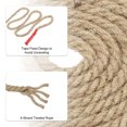 thumbnail image 3 of Unique Bargains 1/2 Inch 29.5 Feet Jute Rope Natural Manila Rope 4 Strand Twisted Thick Heavy Twine Rope, 3 of 5