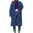 thumbnail image 1 of LOVZFMLL Vestes pour Femmes Manteau à Manches Longues en Cheveux d'Agneau Col Chaud, 1 of 6