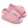 thumbnail image 2 of NOKIO Spring Summer Baby Toddler Sandals for Boys and Girls, Flat Mesh Breathable Comfortable Back Strap Hook Loop Closure, Lightweight Walking Shoes Non-Slip Sole First Walking Footwear, 2 of 9