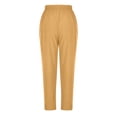 thumbnail image 3 of EQWLJWE Pantalon de Sarrau Jogger pour Femmes, Uni, Grande Taille, 3 of 4