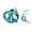 Sky Blue, variant on Cat Collar And Leash With Positioning Bracket Upgraded Runaway Adjustable Vest Suitable Cats For Outdoor Walks