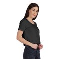thumbnail image 3 of Inkmeso Regular Street Style Crop Top Scoop Neck Tee For Womens Cotton Tshirt, 3 of 7