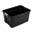 thumbnail image 3 of Sterilite Boîte Empilable 72L - Noir, 3 of 9