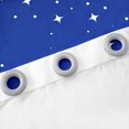 thumbnail image 3 of Erosebridal Rideaux et Draperies Animaux Papillons (52x84), Rideaux Fleurs Pissenlit Lot de 2 (52x84), Bleu Blanc, 3 of 5
