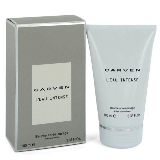 Leau Intense par Carven pour Hommes - Baume après-Rasage 3,33 oz