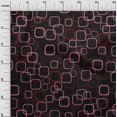 thumbnail image 3 of oneOone Cotton Flex Maroon Fabric Geometric Sewing Material Print Fabric By The Yard 40 Inch Wide, 3 of 4