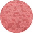 thumbnail image 1 of Ahgly Company Tapis Rond Lavable en Machine Intérieur Transitionnel Rouge Camion de Pompiers, 6 Pieds Rond, 1 of 7