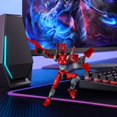 thumbnail image 4 of HLONK 3D Printed 5.19” Stick Action Figure  Highly Movable Desktop Decoration  Creative DIY Gift for Birthdays & Festivals  White, 4 of 9