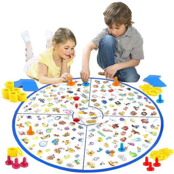 Board Game Educational Little Detective Board Games For Kids Toys For Family Party Matching Games Toys For Kids Gift For 3-9 Years Old Toddlers Boys & Girls