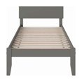 thumbnail image 3 of Orlando Lit Plateforme en Bois Massif Simple TG, Gris, 3 of 13