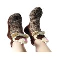 thumbnail image 1 of Knitted Crocodile Socks 3D Animal Socks Knitting Pattern Socks Fun Christmas Gift to Kids Adults, 1 of 5