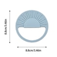 thumbnail image 2 of Silicone Toy Easy To Hold Molar For Soothing Gums & Needs With Integrated Handle, For Hallway, 2 of 3