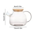 thumbnail image 3 of Bouilloire d'Eau Chaude Grande Capacité en Acier, Bouilloire d'Eau Froide en Verre Borosilicaté Élevé pour la Maison, Bouilloire d'Eau Froide en Verre Transparent0, 3 of 8