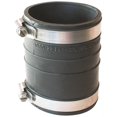 thumbnail image 1 of Fernco 1060 Flexible Pipe Coupling, 2 in x 3.95 in, Plastic Socket, 4.3 psi, PVC, 1 of 4