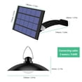 thumbnail image 4 of Abody Solar Powered Pendants Light with Adjustable Panel Auto ON/OFF Sensor IP65 Water-resistant Hanging Lamp for Outdoor/Indoor Garden Patio Yard Storage, 4 of 7