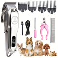 thumbnail image 2 of Dog Shaver Pet Grooming Clipper Skin-friendly High Power Thick Heavy Coat Blades, 2 of 5