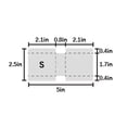 thumbnail image 1 of thinsony DIY Bag Patchwork Guide Sewing Stitch Template for Girlfriend Women Mother S, 1 of 9