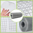 thumbnail image 4 of Yharnamite Galvanized Wire Mesh, 40cm x 6m, Garden Fence, Chicken Wire, Poultry Netting, DIY Projects, Silver, Stainless Steel, 4 of 7