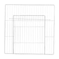 thumbnail image 2 of Pet Playpen Door Cage Metal Wire Indoor Turtle Enclosure Small Animals Fence Rabbit Puppy Expandable Panel White Dense Grid, 2 of 9