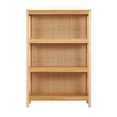 thumbnail image 1 of Anko Fraser Rattan Bookcase, 3 Tier Natural, 1 of 7