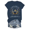 thumbnail image 4 of WEAIXIMIUNG T-Shirts Drôles Humour Adulte T-Shirt d'Été Décontracté pour Femme Imprimé à Manches Courtes Col Rond, 4 of 4