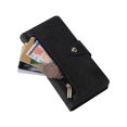 thumbnail image 2 of Case for Samsung Galaxy A70/A70S Magnetic Leather Zipper Wallet Cover Card Holder, 2 of 5