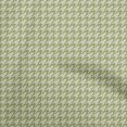 thumbnail image 1 of oneOone Viscose Jersey Light Green Fabric Houndstooth Craft Projects Decor Fabric Printed By The Yard 60 Inch Wide, 1 of 4