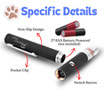 thumbnail image 2 of KEINXS 2 Pack Laser Pointer Pen Visible Light Beam High-Power Long-Range Cat Laser Pointer, 2 of 7