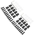 thumbnail image 3 of Windscreen  Nuts, 5x16mm Windshield  Nuts Aluminum Alloy  For Sport Motorcycles Black, 3 of 8