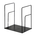 thumbnail image 1 of LCXmlly Support de Livre Robuste Simple Support de Lecture de Bureau Clip de Livre en Métal Creux pour Bureau Rangement Apprentissage Étudiant 1 Paire, 1 of 9