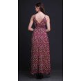 thumbnail image 4 of Bimba Robe de Plage Bohème Longue Sans Manches à Bretelles Imprimée Florale pour Femme - Petit, 4 of 6