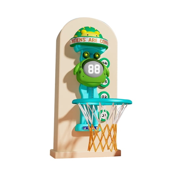 Hearth & Gear Interactive Basketball Hoop Toy For Kids With LED Score Counter Voice Prompt Educational Sports Game Indoor Play For Ages 3 And Up Toddler Learning Ages 1-2 Body Awareness Games for Kids