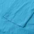 thumbnail image 4 of Babysbule Manches 3/4 pour Haut d'Été pour Femmes Col Rond T-Shirt Ample Mode Tunique à Boutons 2025, 4 of 8