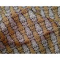 thumbnail image 4 of oneOone Silk Tabby Fabric Paisley & Floral Ikat Printed Fabric 1 Yard 42 Inch Wide, 4 of 4