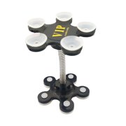 Miulika Desk Phone Holder Phone Stand Suction Cup Phone Rack Cellphone Stand for Kitchen Black