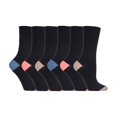 thumbnail image 1 of Gentle Grip - 6 Pairs Ladies Gentle Grip Non Elastic Crew Socks, 1 of 2