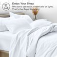 thumbnail image 3 of Bare Home Pillow Sham Set - Premium 1800 Collection - Double Brushed - Queen, White, 3 of 7