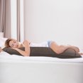 thumbnail image 3 of PiccoCasa Cotton Body Pillow Case with Zipper Closure Beaver 20"x 55" 1PCS, 3 of 7