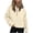 Yellow, variant on Pisexur Womens Fall Hoodies Pullover Sweatshirts Half Zipper Crop Hoodie Fleece Lined Collar Quarter Zip Up Hoodies Cropped Long Sleeve Tops